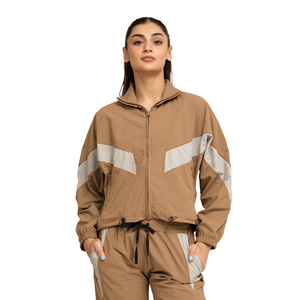 Chaqueta Cortavientos para Mujer, Ligera, Impermeable, con Capucha, para Correr, Senderismo, Viajes, Uso Diario, Cierre Frontal - Product Image 1