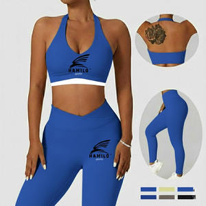 Leggings de yoga et de fitness pour femme, tendance 2026, personnalisés, à motif uni, coupe ajustée avec taille élastique - Product Image 6