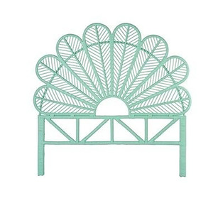 OEM ODM Accepted Bohemian Plant Rattan <b>Headboard</b> Wall Hanging Decoration Handmade Flower Shape Multi-Functional - Product Image 6