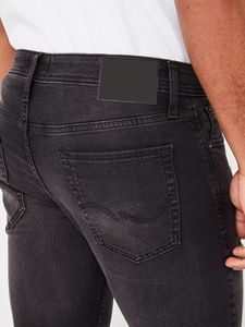 Jeans en denim pour hommes prêts à être expédiés, coupe slim, pantalons skinny pour hommes, jeans pour hommes avec poche croisée, 4 nuances, designs tendance - Product Image 5