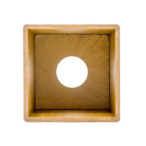 Boîte à mouchoirs en bois de forme rectangulaire avec motif floral, durable et portable, pour hôtel - Product Image 4