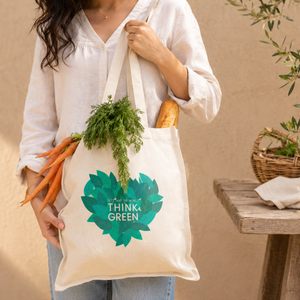 Large Eco Friendly <b>Canvas</b> <b>Tote</b> Bag | Biodegradable Grocery Shopping Bag | Custom Logo Zipper <b>Tote</b> For Retail Promotions - Product Image 4
