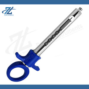 กระบอกฉีดยาดูดเสมหะทางทันตกรรมสแตนเลสขนาด 1.8 มล. แบบใช้แรงดันมือ พร้อมท่อความปลอดภัย ดีไซน์ดูดเสมหะอัตโนมัติ ด้ามจับตามหลักสรีรศาสตร์ - Product Image 2