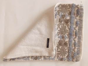 Bohemian Embroidered Cotton Linen <b>Cushion</b> <b>Cover</b> with Floral Pattern Zipper Closure Rectangle Home Decor - Product Image 5