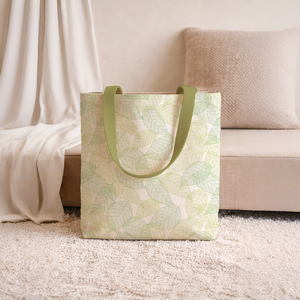 Sac fourre-tout en coton écologique pour les courses, sac de transport en tissu durable et lavable pour un usage quotidien, voyage - Product Image 3