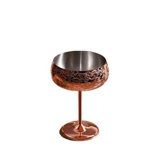 Verre à vin, flûte à champagne, coupe à cocktail en acier inoxydable plaqué cuivre de luxe, gobelet métallique pour bar, mariage, fête, décoration - Product Image 1
