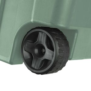 Contenitore di Stoccaggio in Plastica Extra Large da 40 Galloni con Ruote e Maniglia, Verde, Confezione da 2 - Product Image 5