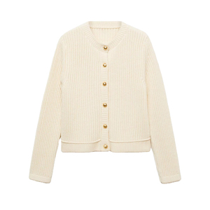Pull en tricot doux pour femme, manches longues, décontracté, chaud, col rond, poignets côtelés, coupe ample, pour l'hiver et l'automne, confortable pour tous les jours - Product Image 1