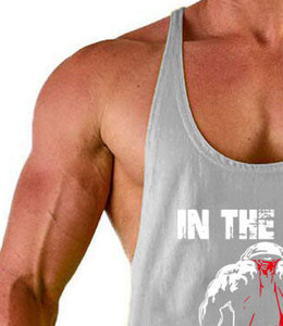 Custom OEM And ODM Bodybuilding Stringer <b>Singlets</b> <b>for</b> <b>Men</b> Sleeveless Gym Tank Tops Lightweight Fitness Apparel Manufacturer - Product Image 4