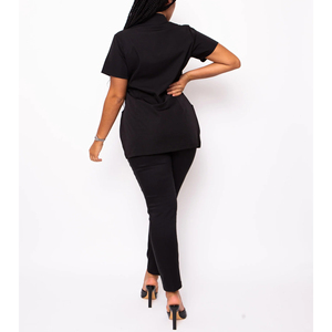 Uniforme de travail de haute qualité respirant en polyester, coton et élasthanne pour salon de beauté, spa, hôtel, unisexe - Product Image 2
