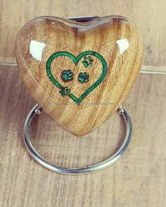 Wholesale Wooden <b>Urns</b> for <b>Dogs</b> Ashes Wooden Heart Shape Pet <b>Urn</b> Custom Engraved Wooden Cremation <b>Urns</b> With Best Quality Finished - Product Image 3