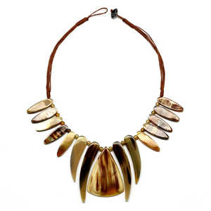 Collar hecho a mano con diseño único - joyería de cuerno a bajo precio - venta al por mayor aquí - Product Image 1