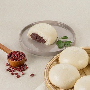 [MILWON] Panecillo Coreano al Vapor de Trigo de 500g con Relleno de Frijol Rojo para Menús de Servicios de Alimentación, Gama de Productos para Menús de Cafeterías - Product Image 3