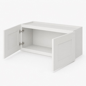 Gabinete de Cocina de Pared OEM de 33 x 12 Pulgadas, Blanco, Estilo Shaker, RTA, Venta al por Mayor, Fábrica en Vietnam - Product Image 3