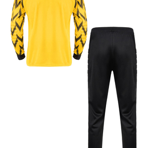 Custom <b>Soccer</b> Goalkeeper Uniforms Wholesale Printed Long Sleeve Kit for Men and Adults 100% Polyester - Product Image 3