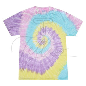 Camiseta Tie Dye de Secado Rápido para Hombre, Color Personalizado, MOQ Bajo, Precio Económico, Camiseta Tie Dye - Product Image 5