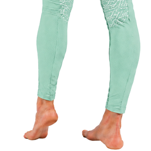 Leggings d'équitation pour femmes Mint, taille haute, extensibles, avec grip en silicone et assise intégrale, pour l'entraînement et le sport - Product Image 3