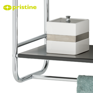 Estantes de Esquina Modernos para Baño, de Metal Cromado, Duraderos, Rectangulares, de Una Sola Capa, con Capacidad de 5 lb, para Almacenamiento en el Hogar - Product Image 4