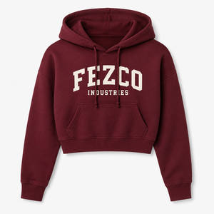 Hoodies Crop Top Femme Légers et Respirants de Qualité Supérieure, Conception Optimale, Impression de Logo Personnalisée, Vente en Gros 2026 - Product Image 4