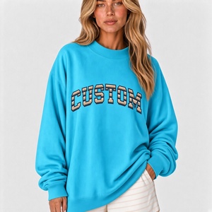 Cozy <b>Ladies</b> Mockneck Pullover Oversized Relaxed Fit Sweatshirt <b>Long</b> Sleeve Comfortable <b>Top</b> Casual Daily Fashion Clothing - Product Image 1