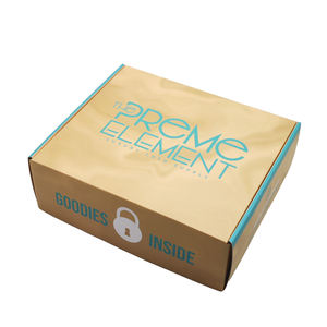 Caja de Embalaje de Papel Corrugado Ecológica <span class=keywords><strong>para</strong></span> Envíos por Correo, con Logotipo Personalizado Impreso, <span class=keywords><strong>para</strong></span> Embalaje de Productos de Cuidado de la Piel/Belleza/Ropa - Product Image 5