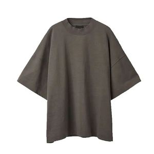 Camiseta de Algodón Estilo Urbano a Precio Económico, Hombros Caídos, Personalizable, Impresión de Alta Calidad, Tejido Grueso de Secado Rápido - Product Image 2