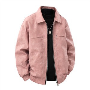Leather fashion jacket men Best OEM manufacturer New style fashion premium Custom leather outerwear - Product Image 5