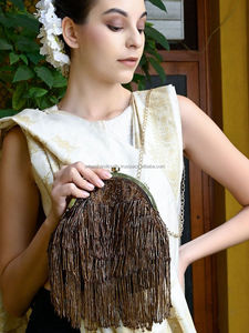 Women Handbag Fabric <b>Potli</b> <b>Bag</b> for Party Favors Return Gift Rajasthani <b>Bag</b> Mehndi Party <b>Bag</b> for Woman by LUXURY CRAFTS - Product Image 3