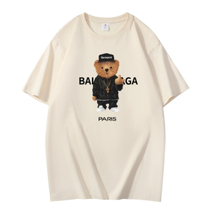 เสื้อยืดคอตตอนโอเวอร์ไซส์สั่งทำขายส่ง พิมพ์ลายกราฟิกปลาญี่ปุ่นด้านหลัง ทรงหลวม ผลิตโดยผู้ผลิต - Product Image 1