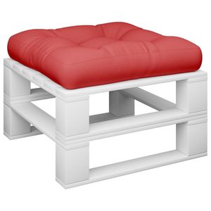 Cuscino Pallet in tessuto rosso 23.6 "x 23.6" x 4.7 "cuscini e cuscini per esterni - Product Image 3
