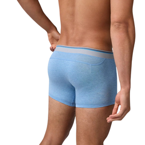 Customized Logo Design <b>Men's</b> Soft Breathable Mid-Rise Anti-Bacterial Eco-Friendly OEM Knitted Boxer Briefs Multi Color - Product Image 4