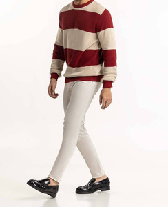Suéter Casual para Hombre, de Alta Calidad, Cuello Redondo, Holgado, Grueso, de Color Sólido, para Uso en Exteriores - Product Image 5