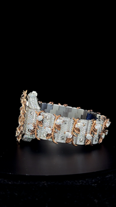 Montre Homme Carrée en Acier Inoxydable avec Diamants Moissanite VVS Glacés, Mouvement Mécanique 20mm, Verre Saphir, Design Hip Hop - Product Image 6