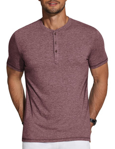 Camiseta Casual para Hombre, 100% Algodón, Ligera, Transpirable, de Secado Rápido, Ecológica, Cuello Redondo, Color Sólido, Marca Privada, Venta al Por Mayor - Product Image 1