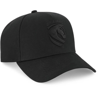 Topi Baseball Kanvas 6 Panel Bigwood Sports Dua Warna Krem Hijau Kontras, Snapback Adjustable Unisex Kasual Musim Panas