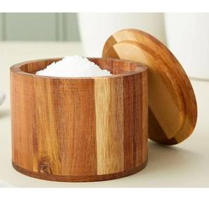 Pot en bois design de qualité supérieure, fait main, décoratif pour table, pot à bonbons classique, vaisselle élégante pour fêtes, pot de vente en gros - Product Image 1