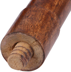 Tabouret portable à trois pieds en bois massif, chaise légère et compacte pour l'extérieur et l'intérieur, repose-pieds rustique, mobilier de maison - Product Image 5