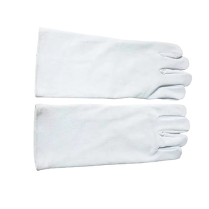 Guantes de Soldadura de Cuero de Primera Calidad con Puño Largo, Resistentes al Calor, Guantes de Seguridad para Trabajo, TIG MIG, Ignífugos, Duraderos, Equipo de Protección Personal Industrial, OEM - Product Image 2