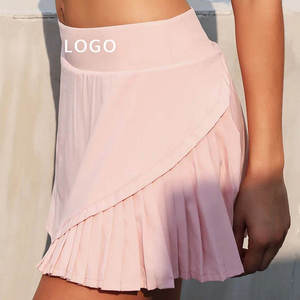 Jupe-short de tennis imprimée et déchirée pour femme, taille haute, respirante et extensible, avec poches, idéale pour le fitness et le golf - Product Image 5