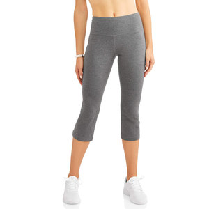 Women's Gray High Waist Flat Front <b>Cargo</b> Pants Woven Spandex Cotton Breathable Casual Winter Solid Color Elastic Waist - Product Image 1
