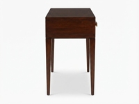 Console moderne en bois brun avec tiroirs pour salon