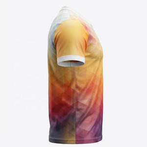 Camisetas Deportivas de Poliéster de Secado Rápido, Ropa Deportiva para Entrenamiento, Camiseta para Hombre, Venta al por Mayor, Ropa Deportiva para Hombre, Camiseta Sublimada - Product Image 3