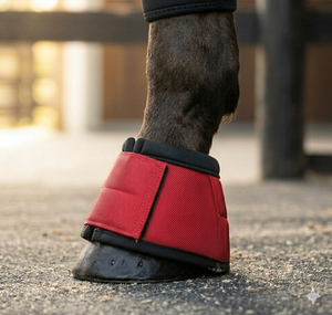 Equestrian 1680 D Ballistic Horse Bell <b>Boot</b> Comfort Double Neoprene Impact Protection Lightweight Outdoor Quick On/Off Lock - Product Image 2