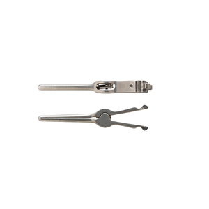 Ensemble d'instruments de précision Premium Dynamics pour greffe de cheveux, pinces à épiler manuelles 11,5 cm en acier inoxydable, outil d'épilation et de prélèvement, Classe I - Product Image 3