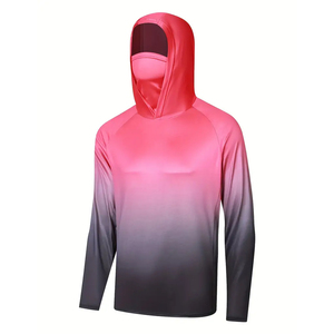 Vêtements de pêche à sublimation de conception originale, sweat-shirts à manches longues pour hommes, matière respirante, sweat-shirt de pêche pour hommes - Product Image 1