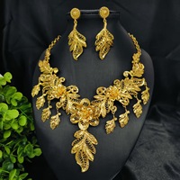 Ensemble de bijoux tendance de qualité supérieure, style filigrane, pour cadeau de mariage ou d'anniversaire