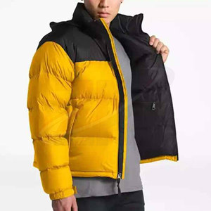 Latest Design Stand Collar Zipper Closure Winter <b>Cheap</b> Price Men <b>Puffer</b> <b>Jacket</b> Custom Made Men <b>Puffer</b> <b>Jacket</b> - Product Image 4