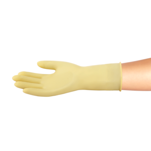 Gants en caoutchouc Nam Long, ajustement confortable pour des activités de nettoyage précises - Product Image 1
