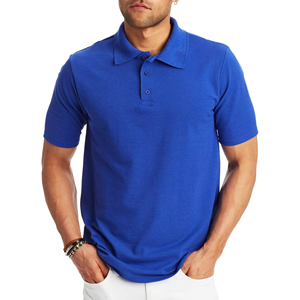 Polo Homme Élégant Brodé 100% Coton Haute Qualité Manches Courtes Design Personnalisé Grande Taille – Vente en Gros - Product Image 1