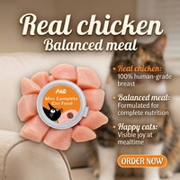 Nourriture humide pour chats Maidou, riche en protéines, au poulet et aux légumes, pour chats de plus de 3 mois, OEM ODM, vente en gros